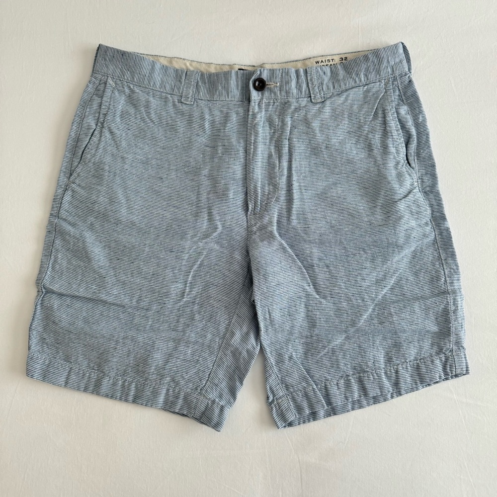 J Crew 9” Linen Shorts - Picture 2 of 7